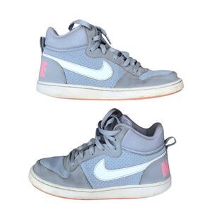 RARE 2016 Nike Court Borough Mid 'Wolf Gray' Size 8.5